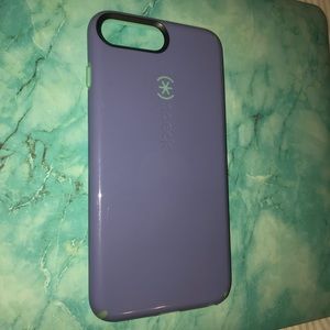Purple & Blue Speck Case - iPhone 7 Plus or 8 Plus